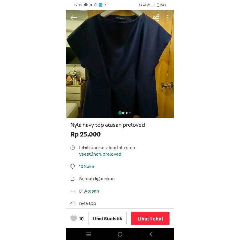 Nyla top preloved***