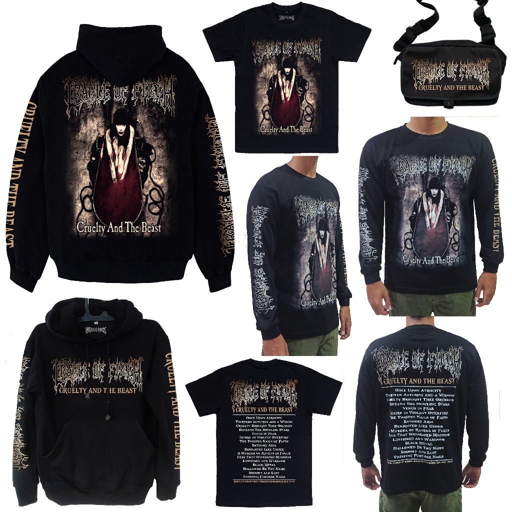 เสื้อยืด Cradle Of Filth Crillty and the Beast