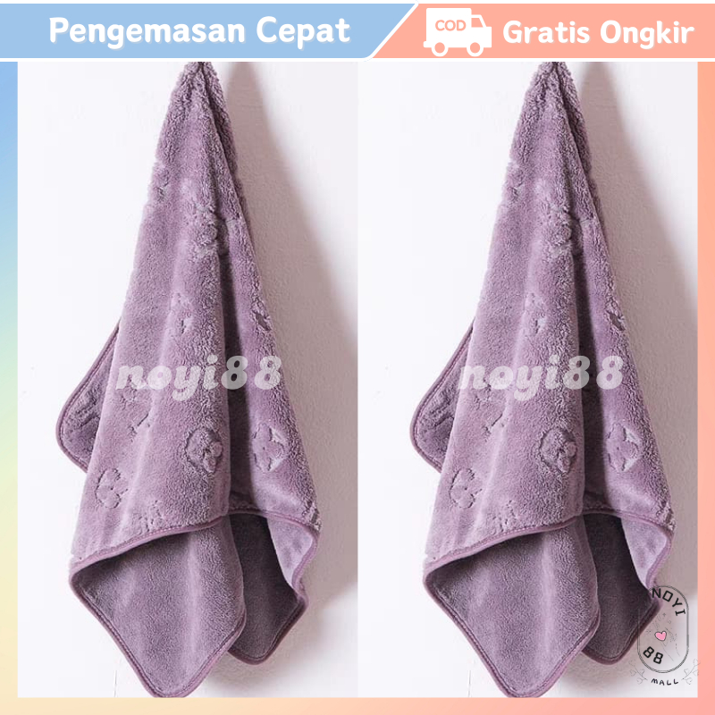 Salon Sports Face Towel ผ้าขนหนูไมโครไฟเบอร์ ขนาด 35x75cm Love Fur Sport Towel