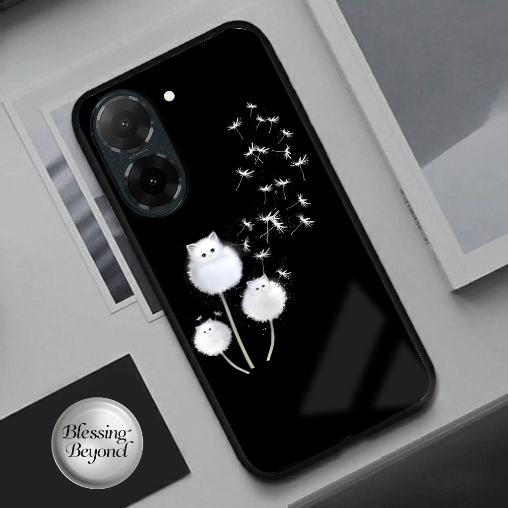 HP ล่าสุด Xiaomi Redmi A5 Glass Softcase [BSG-09] - เคสโทรศัพท์ Xiaomi Redmi A5 ล่าสุด - เคสกระจกอะค