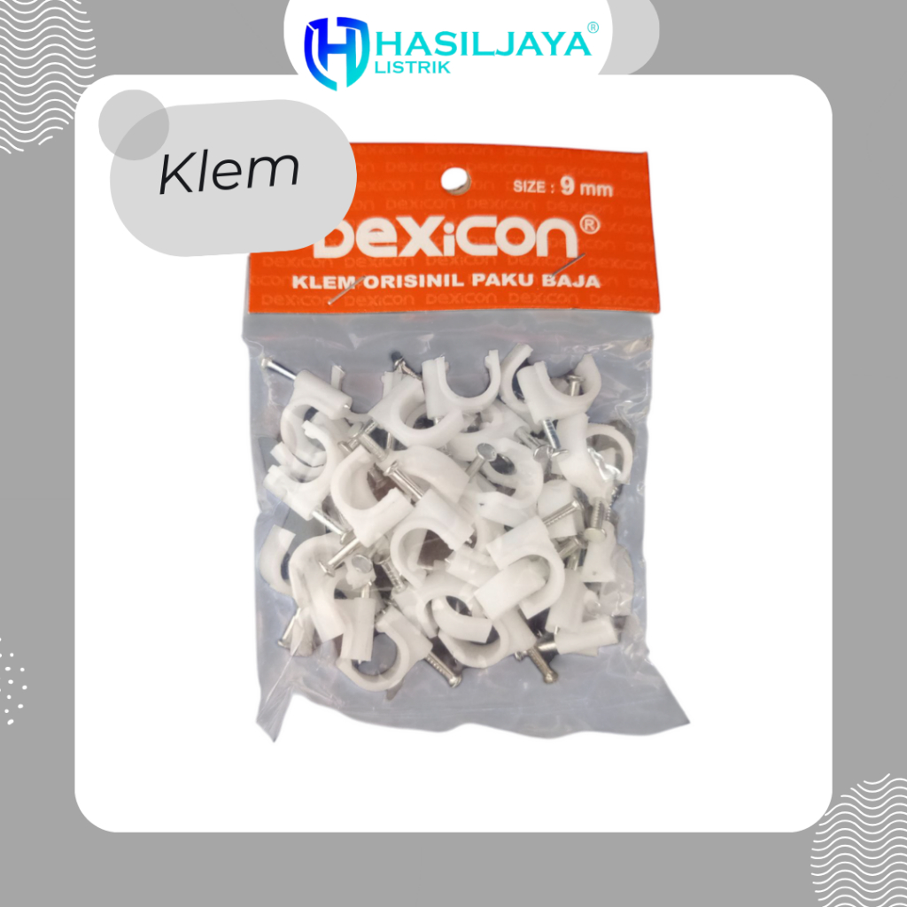 6 มม./ 9 มม. DEXICON CABLE CLAMP/ CHEAP CABLE CLAMP