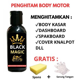 BLACK MAGIC PENGHITAM BODY MOTOR MOBIL 60ML