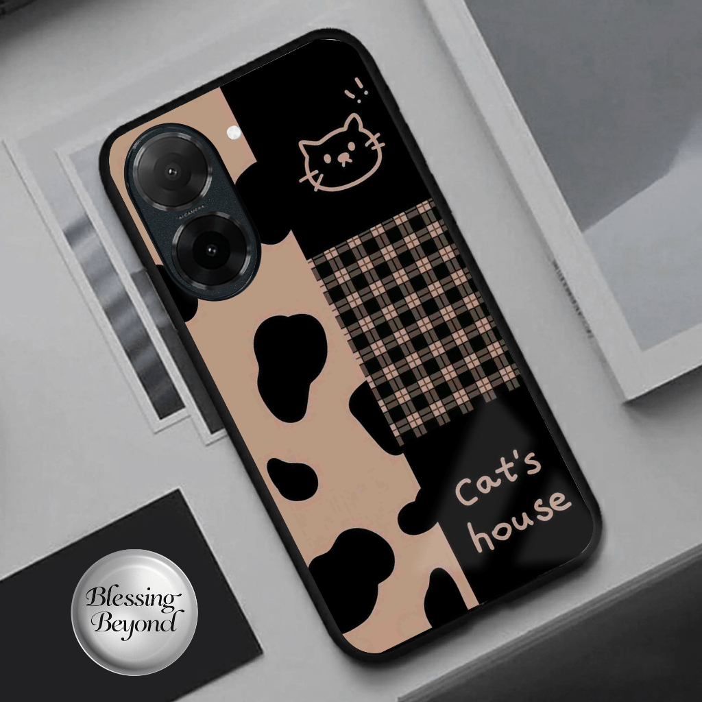 HP ล่าสุด Xiaomi Redmi A5 Glass Softcase [BSG-20] - เคสโทรศัพท์ Xiaomi Redmi A5 ล่าสุด - เคสกระจกอะค