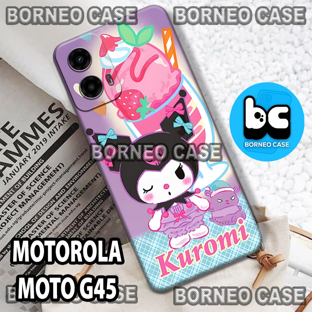 (BC38) Procamera SOFTCASE ใหม่ล่าสุดสําหรับ MOTOROLA MOTO G45 HP | KUROMI MOTIF | MOTOROLA MOTO G45 
