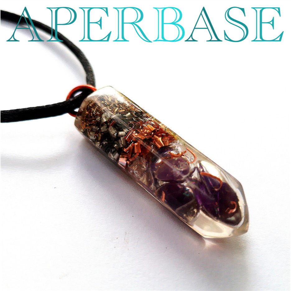 AMETHYST ORGONITE PENDULUM