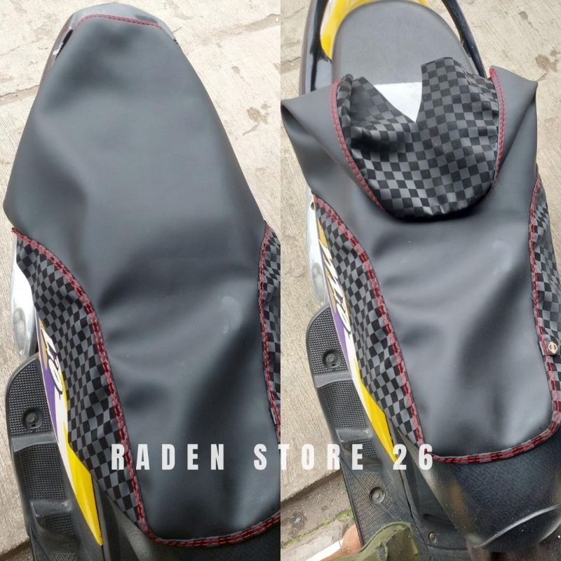 Ninja R/SS Mb-Tech Carrera Original ผ้าคลุมเบาะรถจักรยานยนต์ Ninja Mb-tech Ninja SS Ninja R