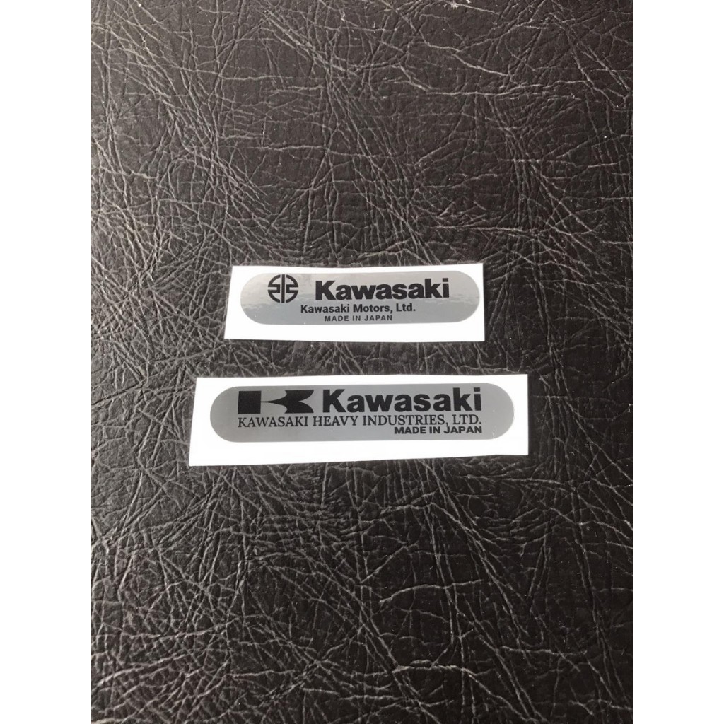 KAWASAKI สติ๊กเกอร์โครเมียมคาวาซากิญี่ปุ่น