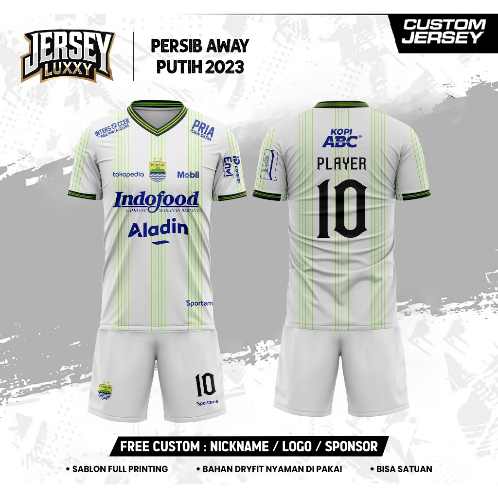PERS1B AW4Y 2023 เสื้อฟุตบอลดีไซน์เต็มสีขาว_ ชื่อและหมายเลขแบบกําหนดเองฟรี ผู้ใหญ่และเด็ก