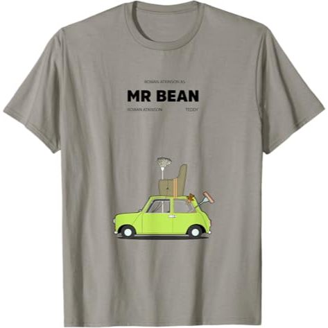 เสื้อยืดโปสเตอร์หนัง Mrbean
