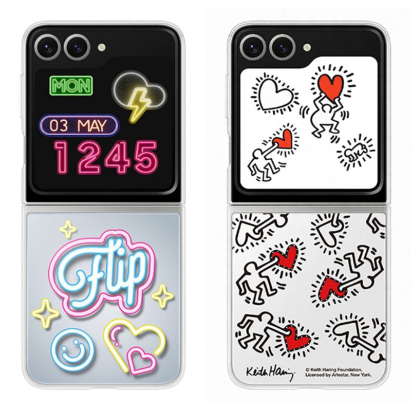 Samsung Galaxy Z Flip6 Original Flipsuit Case Animation Flip 6 Movements Keith Haring