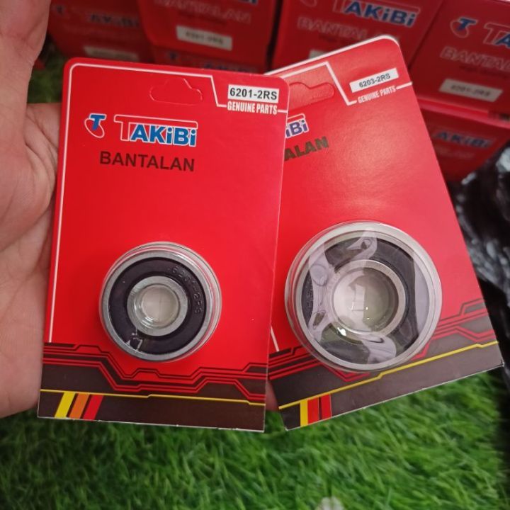 แบร์ริ่ง 6201 LAHER LAKER BEARING 6201 2RS TAKIBI