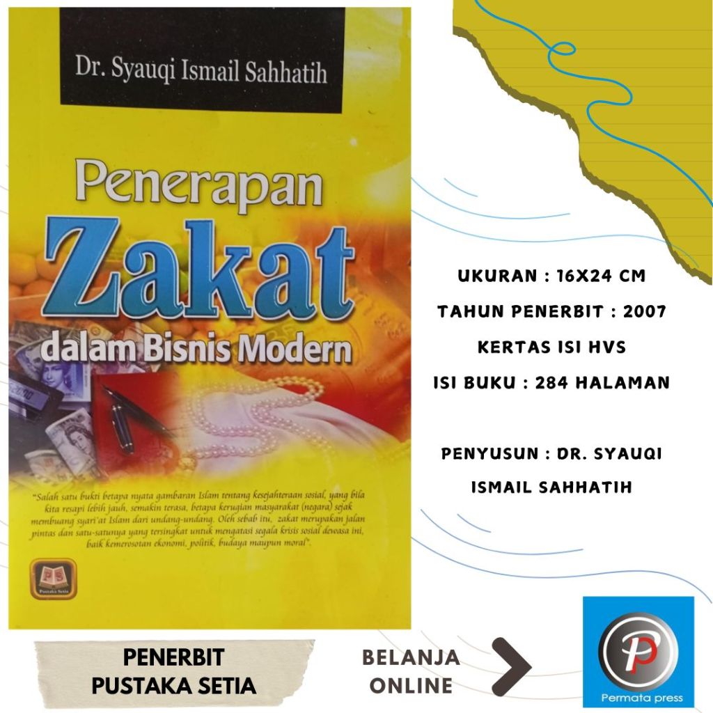 ZAKAT IMPORTANT - PUSTAKA SETIA