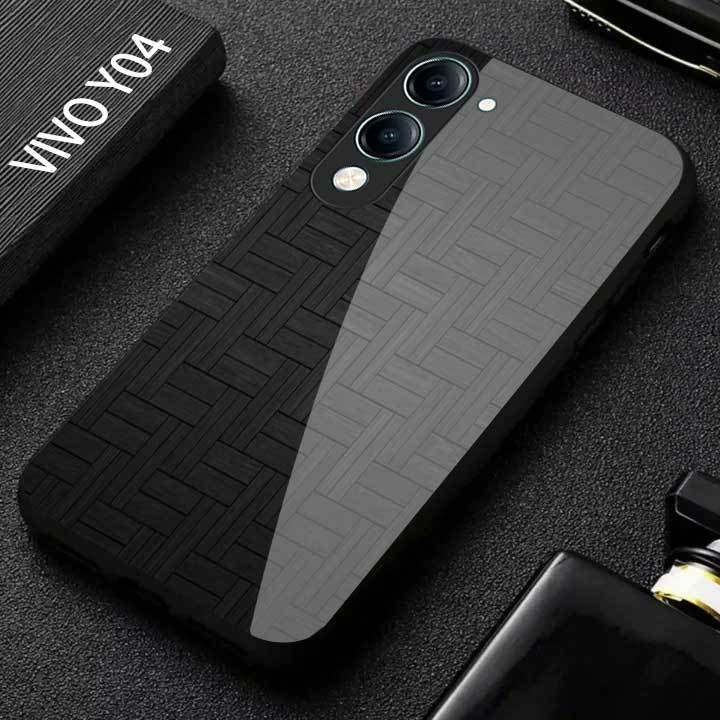 HP VIVO Y04 Glass Softcase - เคสโทรศัพท์ VIVO Y04 ล่าสุด [M356] เคส VIVO - Cool Aesthetic Motif - เค