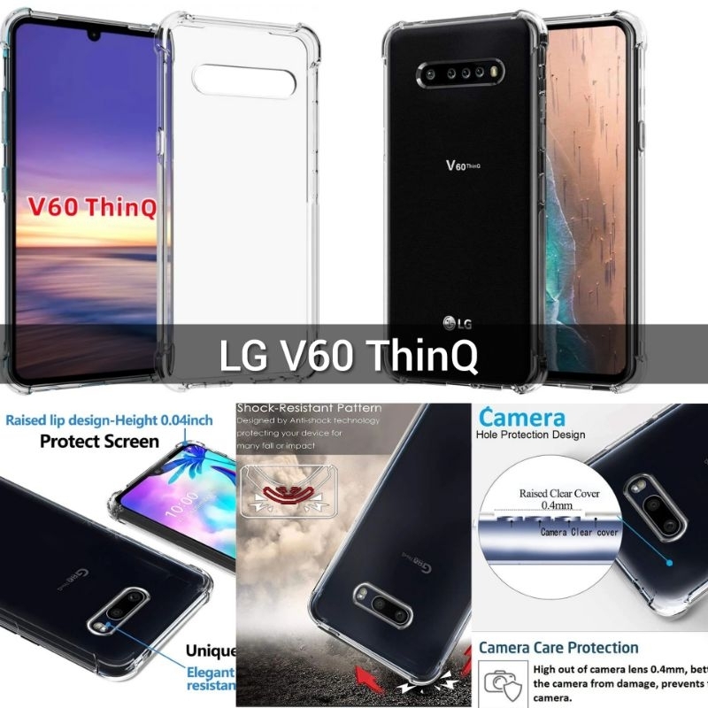 LG V60 ThinQ Soft Case Anti Crack Lg v60