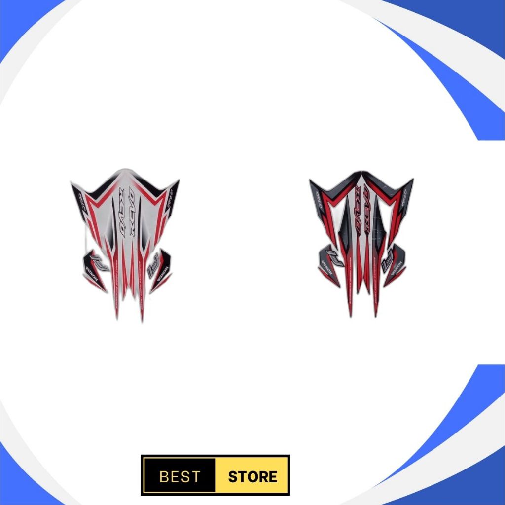 List Body Motor Sticker Sticker Striping Standard Original Revo F1 2018