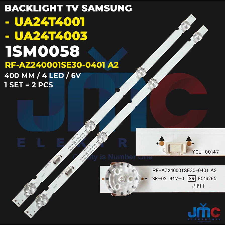 SAMSUNG 24 INCH LED TV BACKLIGHT 24T4001 24T4003 UA24T4001 UA24T4003 UA24T4001AK UA24T4003AK