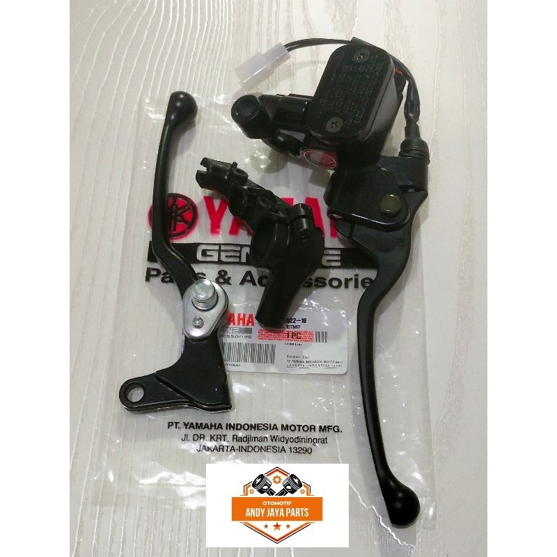 แพ็คเกจหลักเบรคหน้า Assy Handle Mount Mio-J Mio M3 Fino 1 ชุด (สีดํา) Yamaha 54P