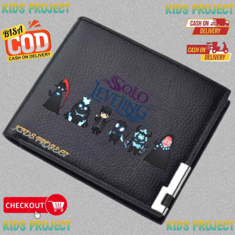Ahjin Guild Solo Leveling Childrens Wallet - กระเป๋าสตางค์เด็กชายและเด็กหญิง