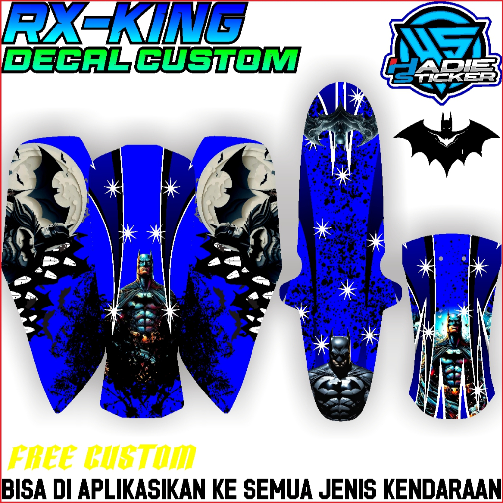 สติ๊กเกอร์ BATMAN แบบกําหนดเอง rxking
