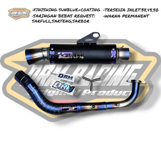 NON-SAMLONG EXHAUST VOL.3 SUNBLUE COATING DRM EXHAUST