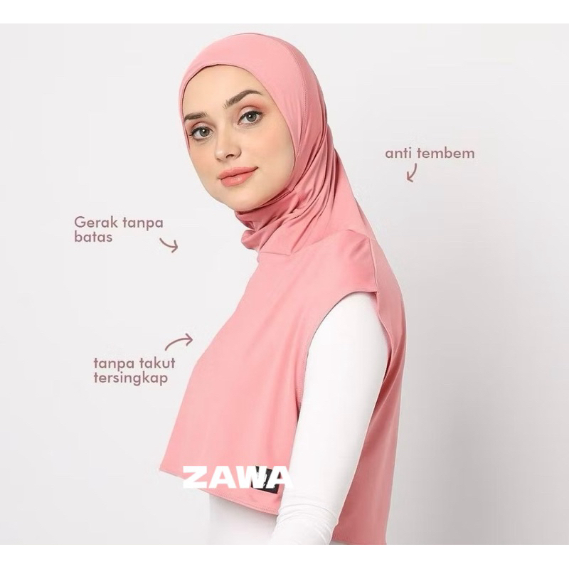 Adeva Instant Sport Hijab - Muslimah Sports Hijab - Muslimah Swimming Hijab
