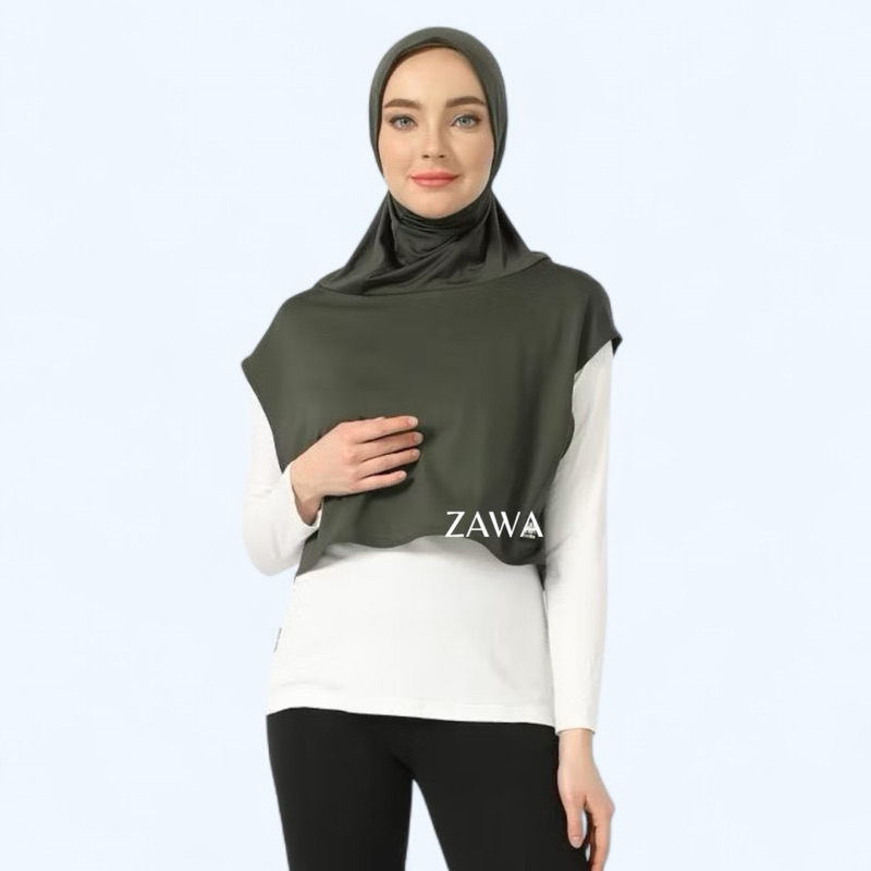 Adeva Instant Sport Hijab - Muslimah Sports Hijab - Muslimah Swimming Hijab