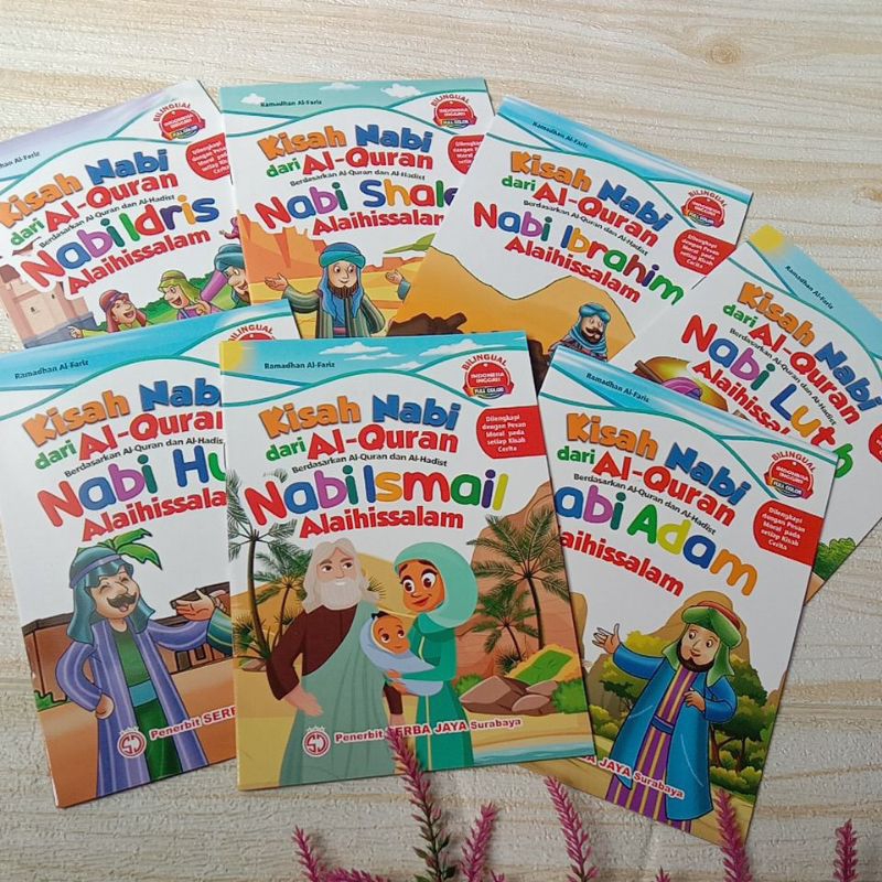 นาบิ !! หนังสือนิทาน นิทาน 25 พยากรณ์ และ Messenger จาก Quran / ulul azmi / สหายแห่งพยากรณ์
