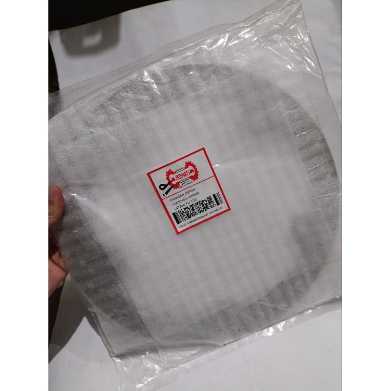 แผ่นดิสก์ด้านหน้า SATRIA FU 150 JKD ชิ้นส่วนแผ่นหน้าสําหรับ FU MOTORCYCLE JKD PARTS ยี่ห้อ