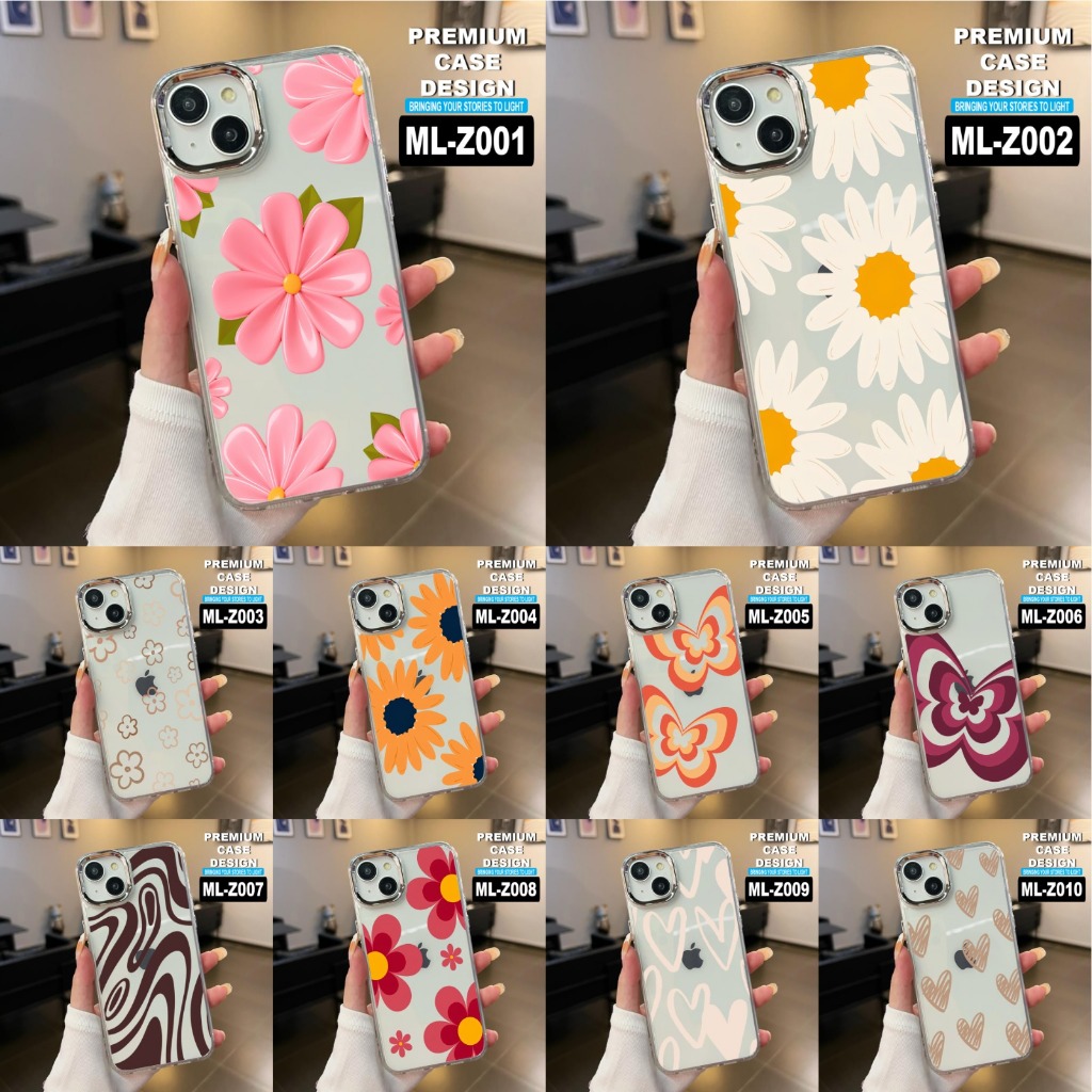 CASE MOTIF CODE ML Z001-Z010 SAMSUNG A12/A22/A32/A52/A72/A11/A31/A51/A71 (HOKKY ACC)