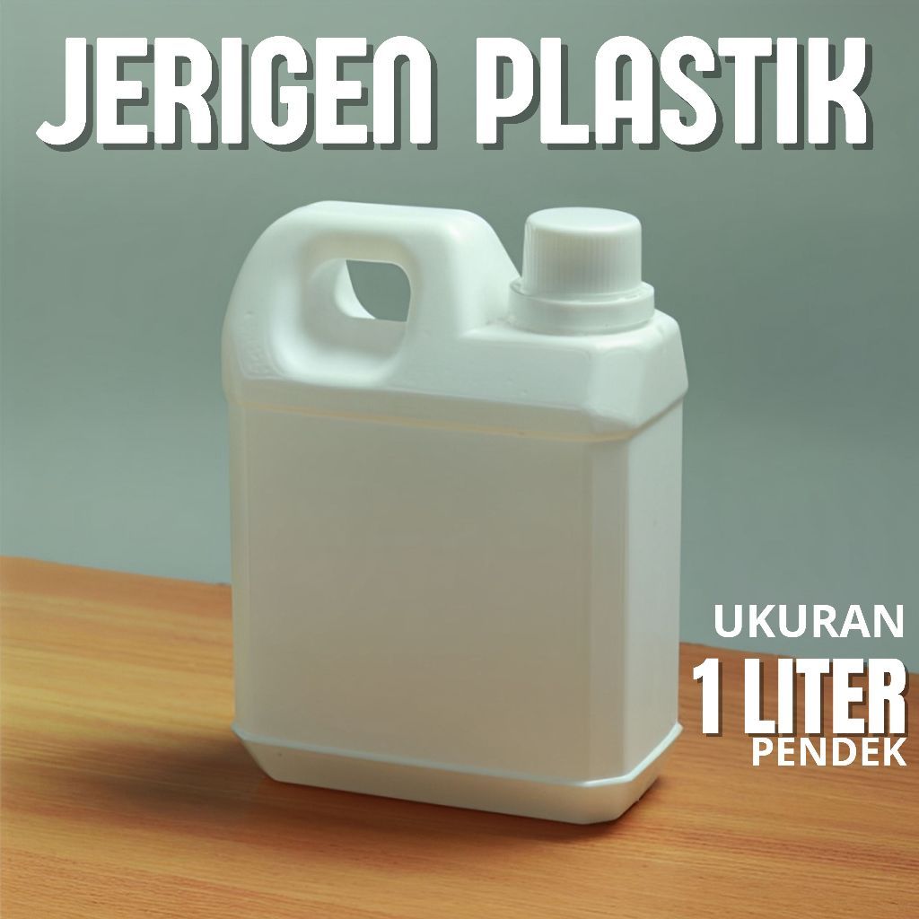 1 ลิตร Jerry Can กล่องสั้น HDPE Plug Seal Cap 1 Lt / Jerry Can 1000ml Seal 1 Lt / 1000ml ขวด / 1 ลิต
