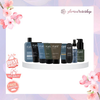 Kahf Skincare Men | Pria (Face/Body Wash - Shampoo - Deodorant - Beard - Sunscreen - Deodorant)