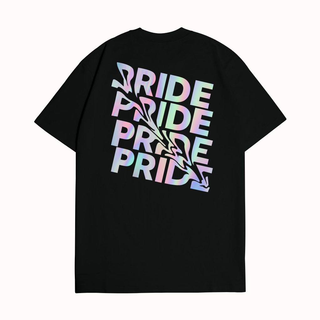 KRMK เสื้อยืด Unisex Distro เสื้อ PRIDE PRIDE PRIDE Edition ภาพโฮโลแกรม