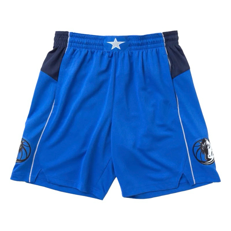 กางเกงบาสเก็ตบอล DALLAS MAVERICKS MAVS BLUE ICON EDITION