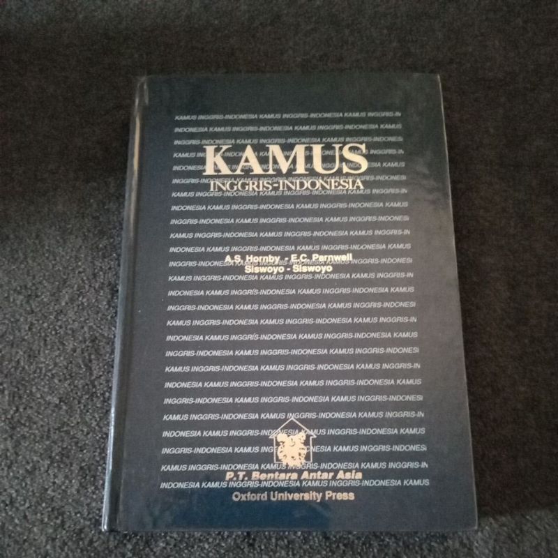 ENGLISH-INDONESIAN DICTIONARY - PT BENTARA ASIA OXFORD UNIVERSITY PRESS