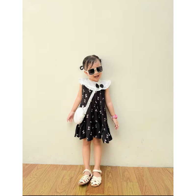 ชุดเดรสเด็ก KATUN Aina ทําจากผ้าเรยอนและผ้าฝ้ายปัก