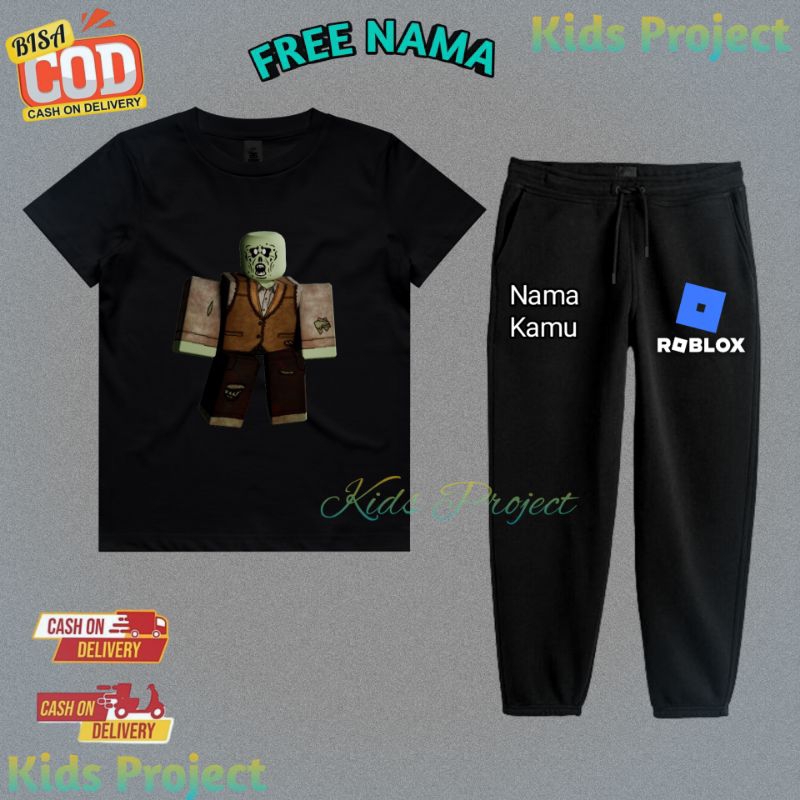 Roblox Dead Rails Zombie Character Runner ชุดเด็ก