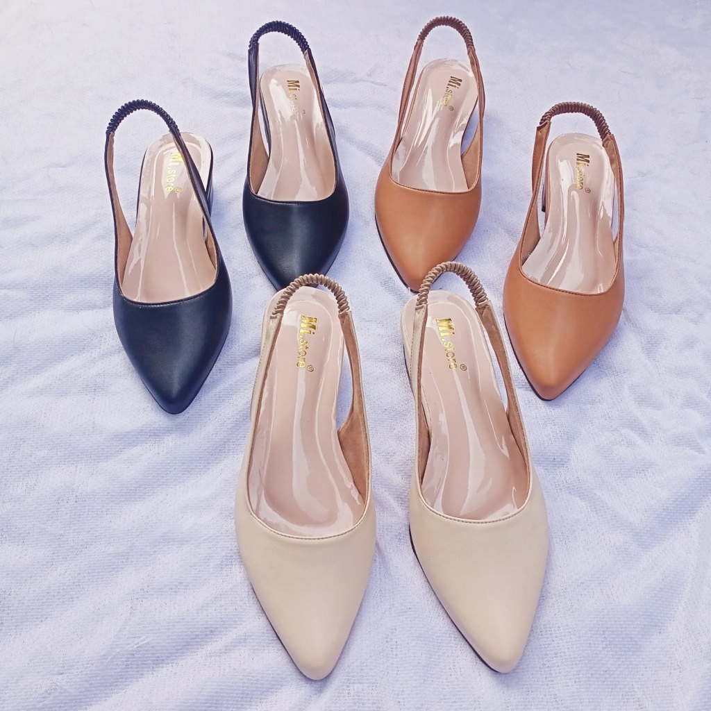 รองเท้าหลังยาง 3 ซม. Mi Store Big Size 36/44