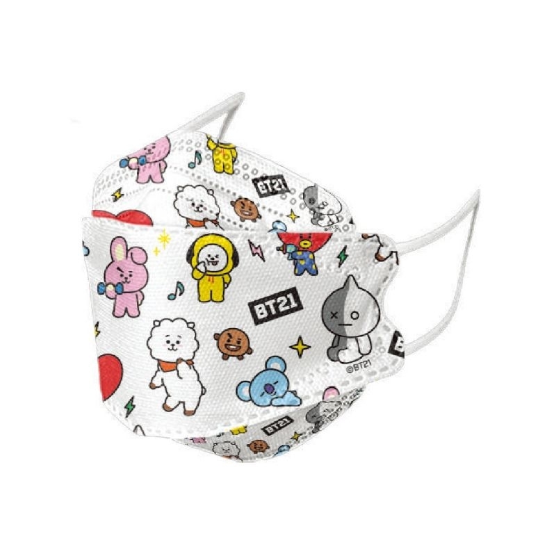 KF94 BT21 DUCKBILL BRANDED PREMIUM CHILDRENS MASK