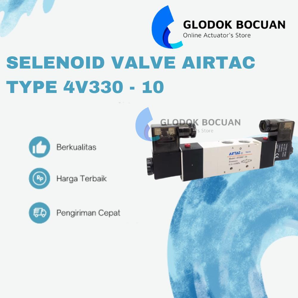 4V330C-10 โซลินอยด์วาล์ว / วาล์วโซลินอยด์วาล์ว AIRTAC 4V330C-10