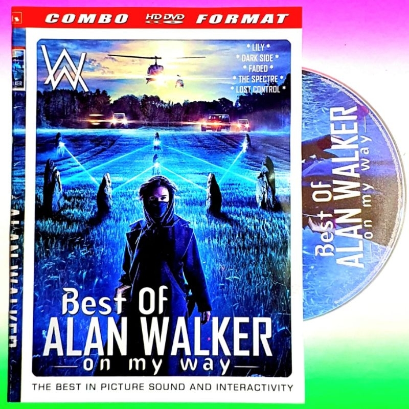 DJ ALAN WALKER SONGS DVD CASSETTE