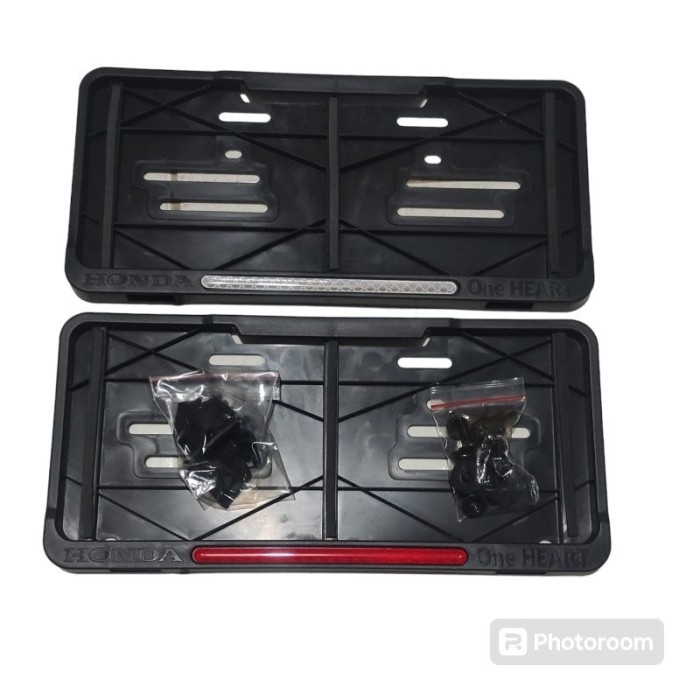 NUMBER MOTORCYCLE PLATE FRAME / UNIVERSAL STANDARD NUMBER PLATE HOLDER สําหรับรถจักรยานยนต์ทั้งหมด