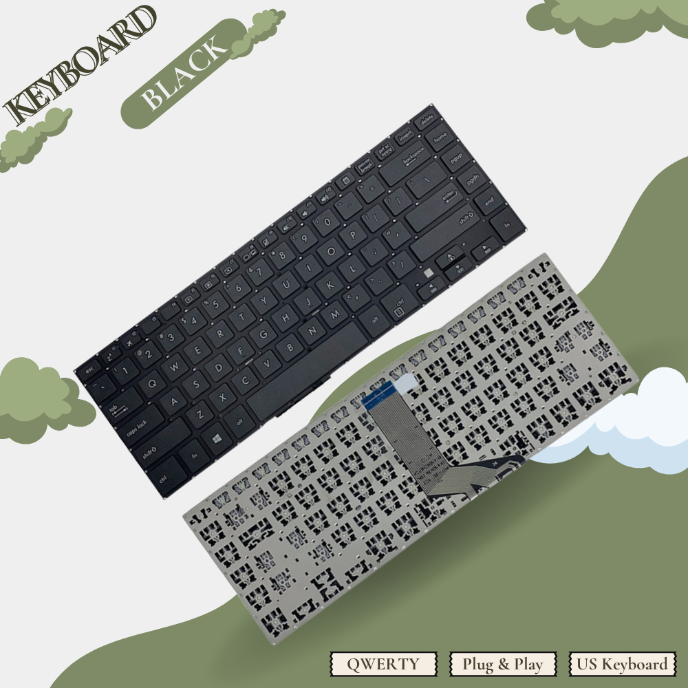 คีย์บอร์ดคุณภาพดีที่สุด Asus P1440 P1440UF P1440FA P1440U P1440UA P1440FB P1440F - รับประกัน