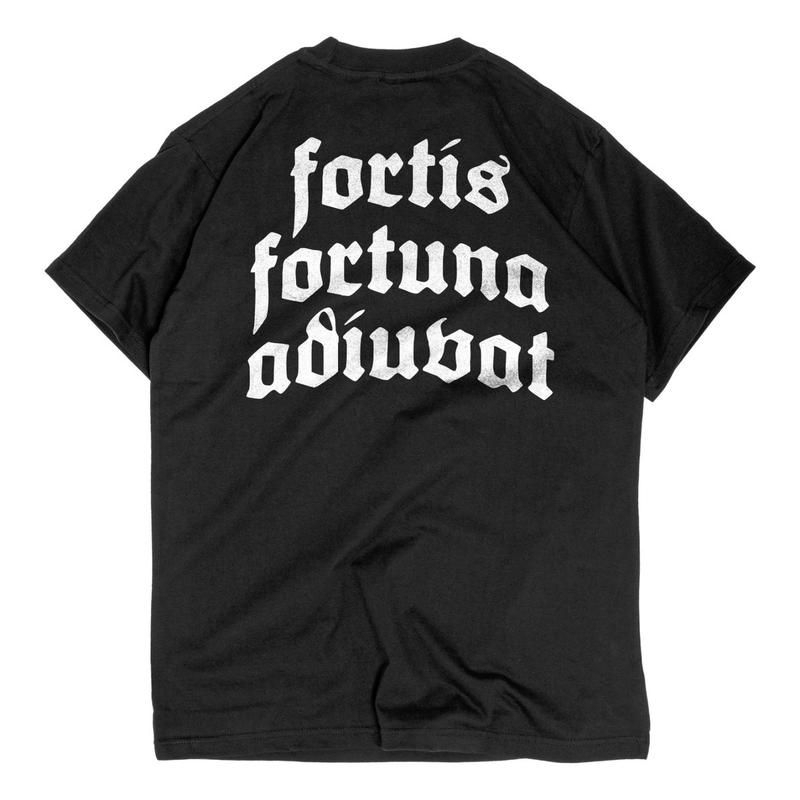 เสื้อยืด Fortis Fortuna/เสื้อยืด Distro พร้อม Viral Fortis Fortuna Adiuvat Words