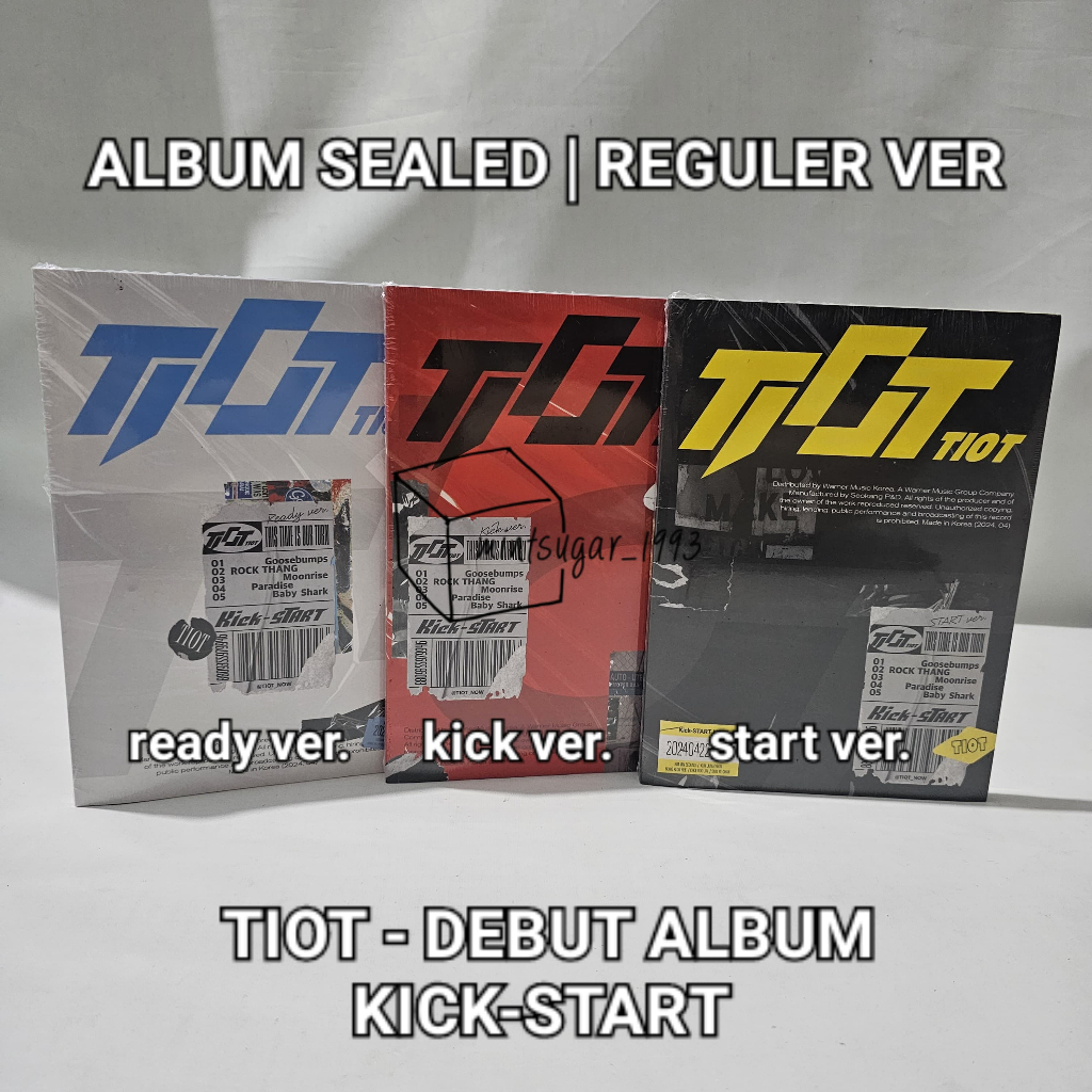 [READY NEW OFFICIAL ] TIOT - Debut Album [ Kick - START ] ( Ready ver | Kick ver | START ver )