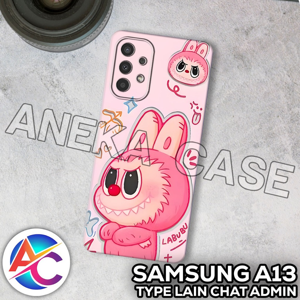 AC71/เคส Samsung A13/LABUBU Motif/เคส Samsung A13/เคส Samsung A13/ซิลิโคน Samsung A13