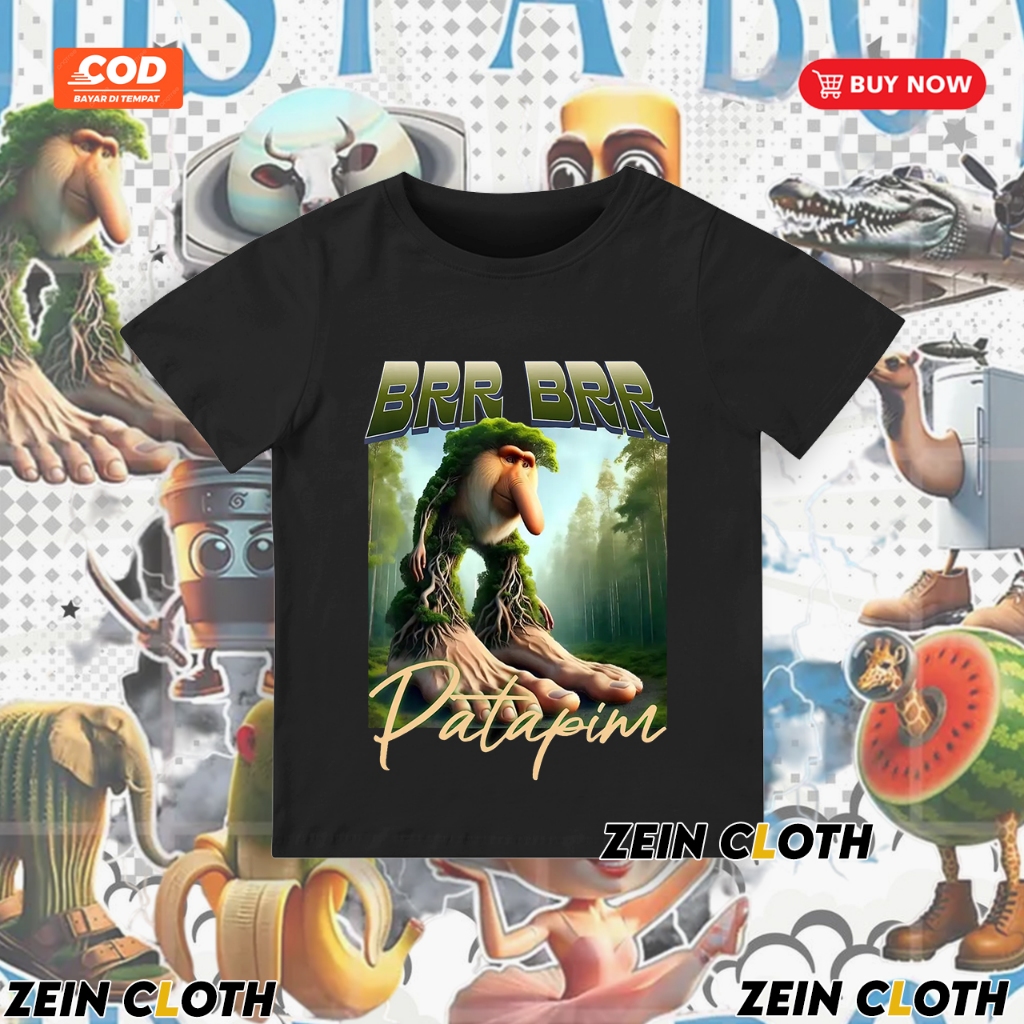 BRR BRR Patapim เสื้อยืดเด็ก / เสื้อยืดเด็ก Anomali BRR Patapim