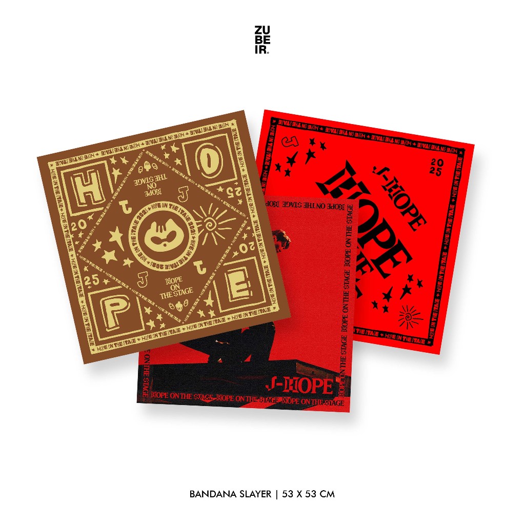 BTS JHOPE BANDANA / JHOPE บนเวที BANDANA / JHOPE BTS / HOPE บนเวที / BTS / Scraft