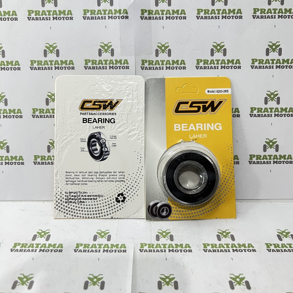 Lahar 6203 / แบริ่ง 6203 - 2RS CSW