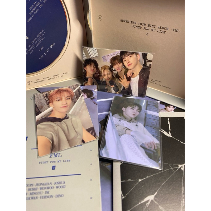 อัลบั้ม PC SVT FML ต่อสู้เพื่อชีวิตของฉัน Official / DK / Seungkwan / Team Performance Unit