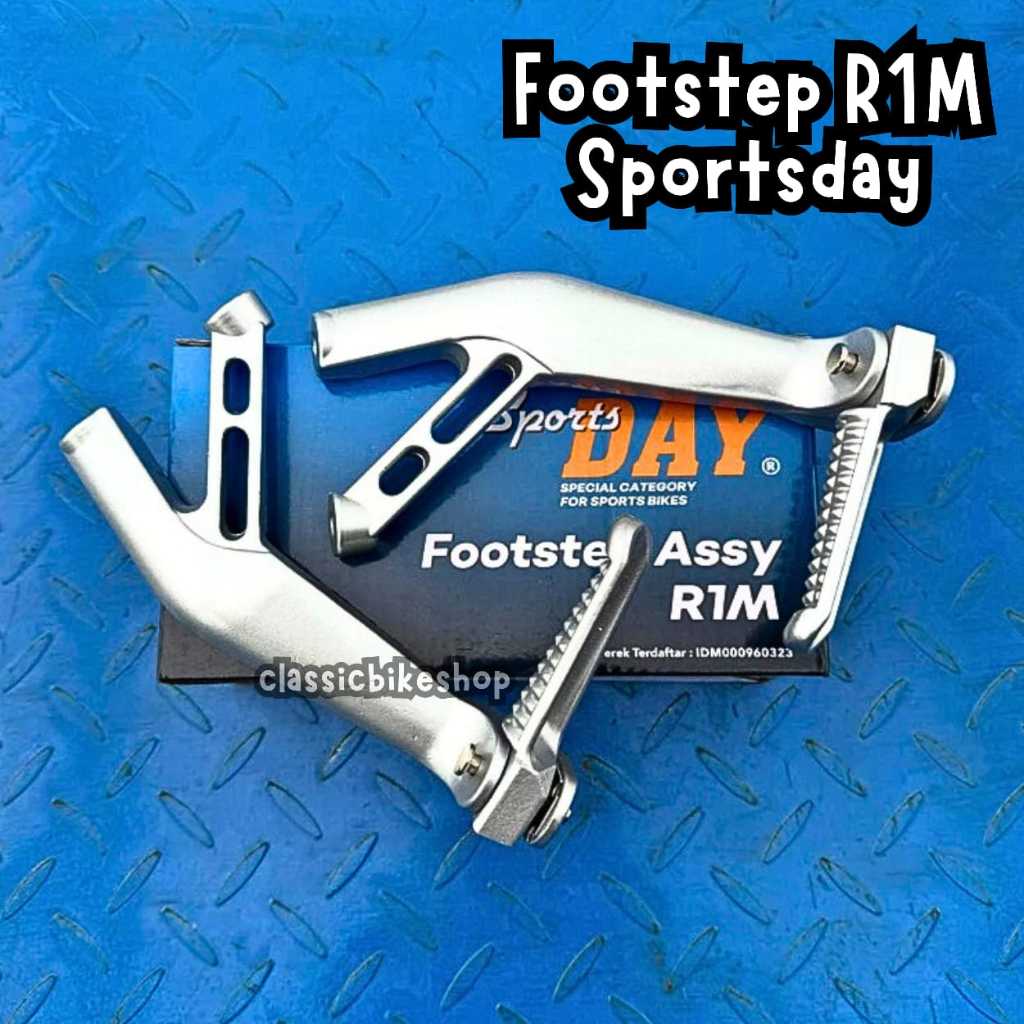 Footstep Yamaha R1 R1S R1M Postep Yamaha Ducati YZF R1 ด้านหลัง Postep Ducati YZF R1 Sportsday